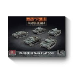 Flames of War Panzer III Tank Platoon (Early War) (5 Vehicles)