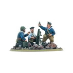 Bolt Action Soviet Naval Brigade Medium Mortar Team