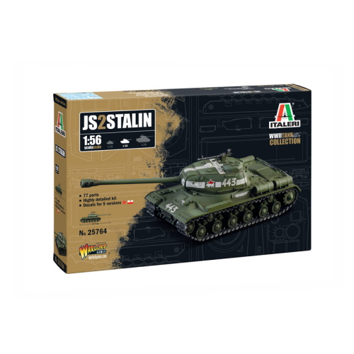 Italeri WW2 Tank Collection Js 2 Stalin (1 veicolo) 1:56