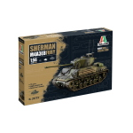 Italeri WW2 Tank Collection Sherman M4A3E8 Fury (1 veicolo) 1:56