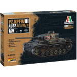 Italeri WW2 Tank Collection Pz. Kpfw. III Ausf. J/L/M/N (1 veicolo) 1:56