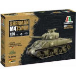 Italeri WW2 Tank Collection Sherman M4 75MM (1 veicolo) 1:56