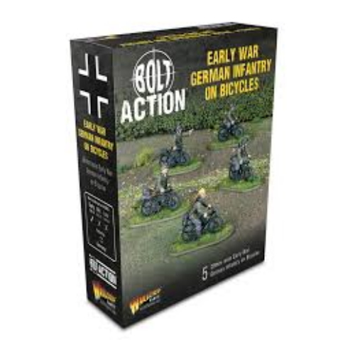 Bolt Action Early War German Infantry On Bicycles