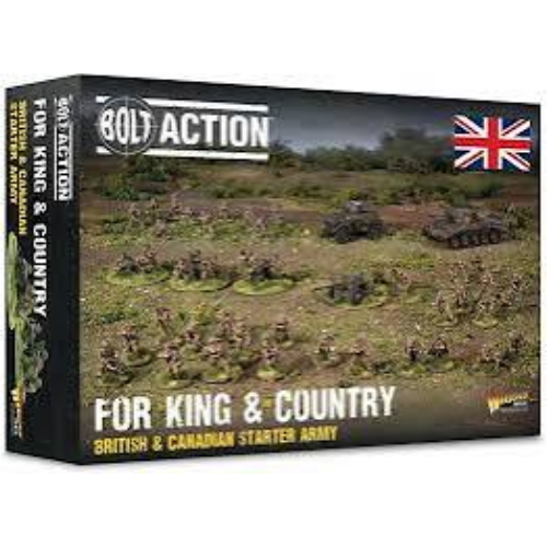 Bolt Action For King & Country British & Canadian Starter Army (1942-45)
