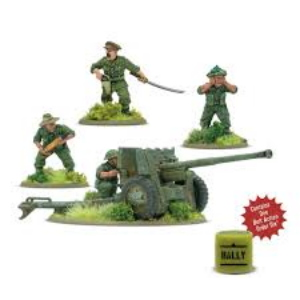 Bolt Action Gurkha 6-Pounder Anti-Tank Gun