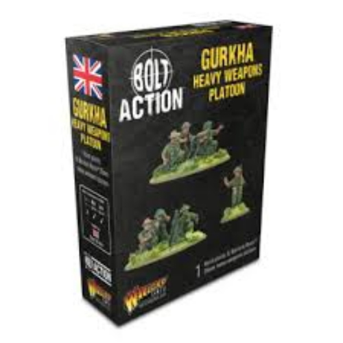 Bolt Action Gurkha Heavy Weapons Platoon