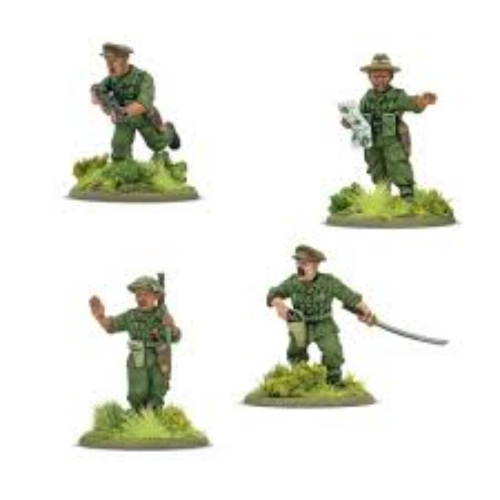 Bolt Action Gurkha Platoon Commander