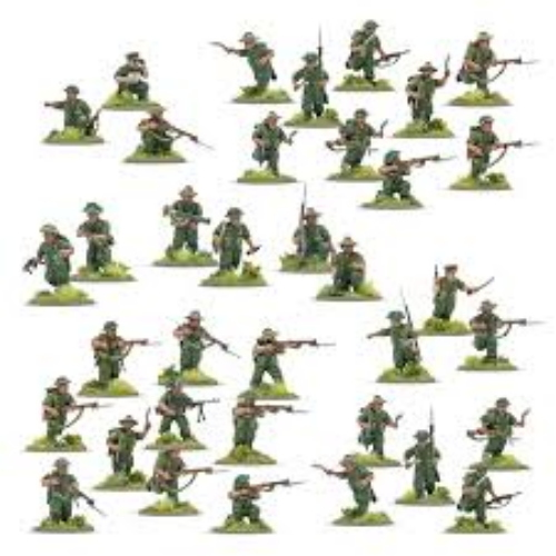 Bolt Action Gurkha Infantry Platoon