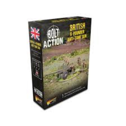 Bolt Action British 6-Pounder Anti-Tank Gun