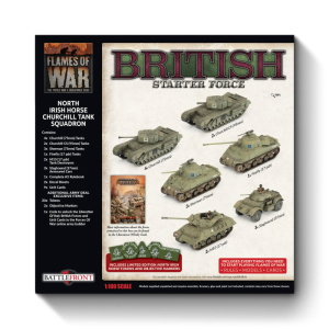Flames of War British Starter Force North Irish Horse Churchill Tank Squadron