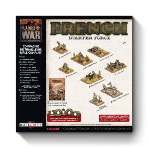 Flames of War French Starter Force Compagnie de Tirailleurs Rifle Company