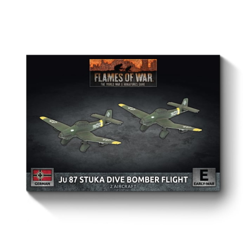 Flames of War Ju 87 Stuka Dive Bomber Flight (2x Planes)