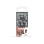 AK Basing Bits War Dogs (9 Pieces)
