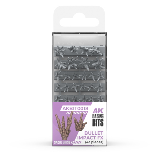AK Basing Bits Bullet Impact Fx (43 pz)