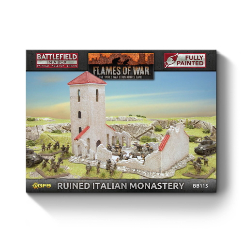 Battlefield in a Box Ruined Italian Monastery