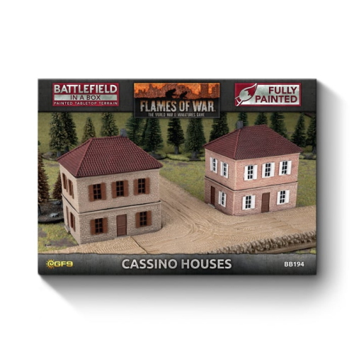 Battlefield in a Box Cassino Houses