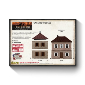 Battlefield in a Box Cassino Houses