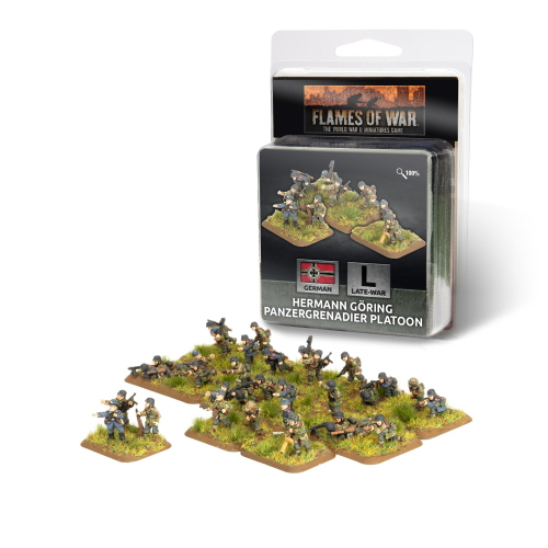 Flames of War Herrmann Goering Panzergrenadier Platoon (Late War)
