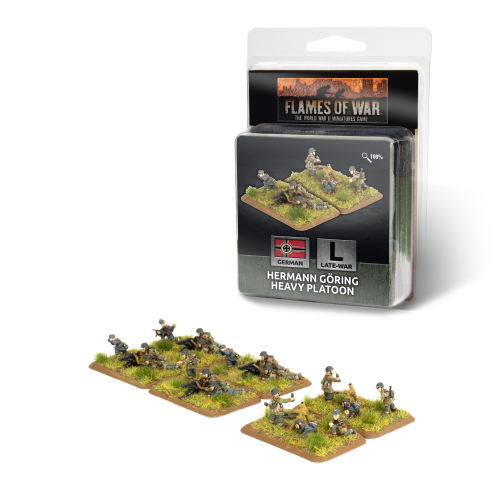 Flames of War Herrmann Goering Heavy Weapons Platoon (Late War)