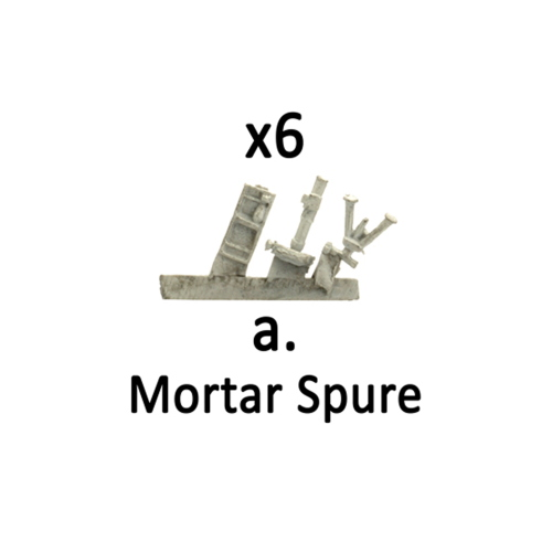 Flames of War Gebirgsjager Mortar Platoon (6 Guns)