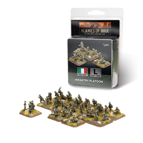 Flames of War Italian Infantry Platoon (Late War)