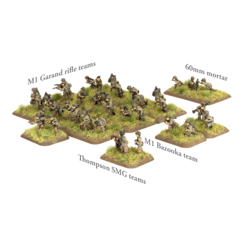 Flames of War FSSF/Ranger Platoon The Devils Brigade