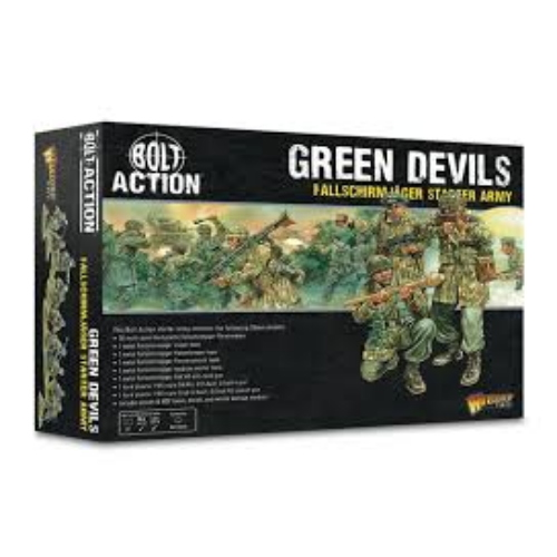 Bolt Action German Green Devils Fallschirmjager Army Box