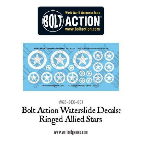 Bolt Action US Vehicle Decals (x4 Variants)