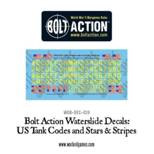 Bolt Action US Vehicle Decals (x4 Variants)