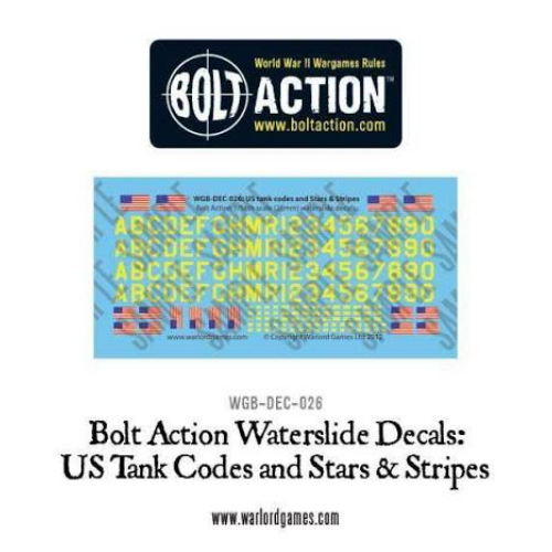 Bolt Action US Vehicle Decals (x4 Variants)