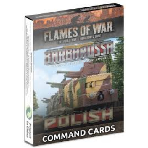 Barbarossa Early War Polish Command Cards