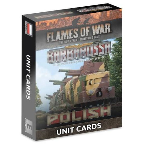 Barbarossa Early War Polish Units Cards