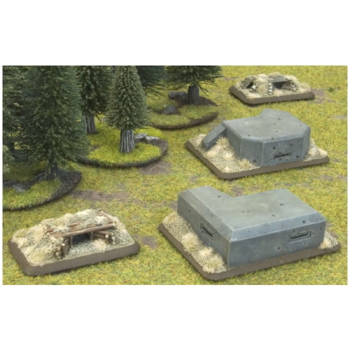 Flames of War MG Bunkers