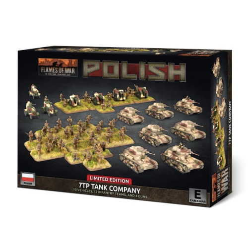 Flames of War Polish 7TP Tank Company Starter Force (Limited Edition)