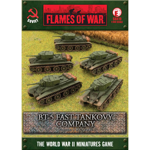 Flames of War BT-5 Fast Tankovy Company
