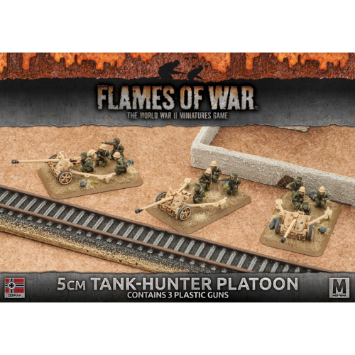 Flames of War 5cm Tank Hunter Platoon