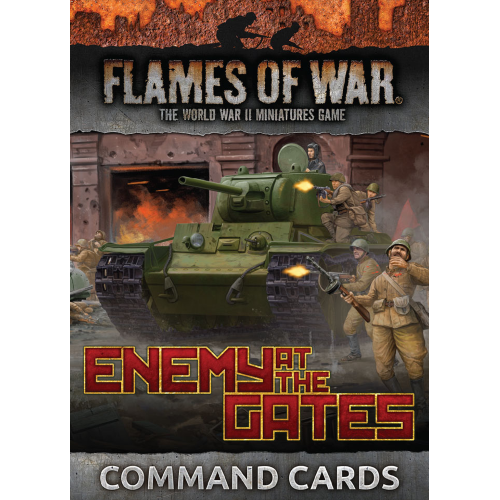 Flames of War Enemy at the Gates Command Cards